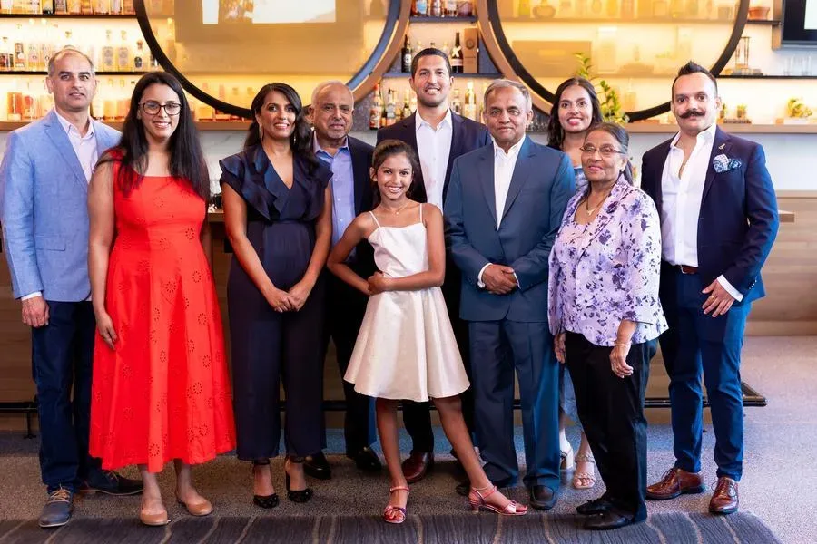 Beautiful backyard cake smash session with warm afternoon light filtering through trees